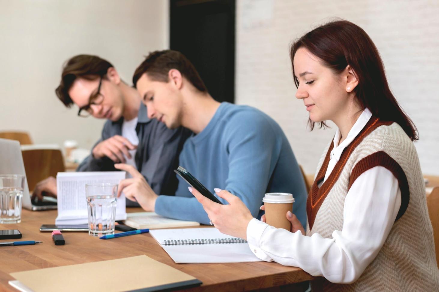 Workshop-Situation mit Teilnehmern